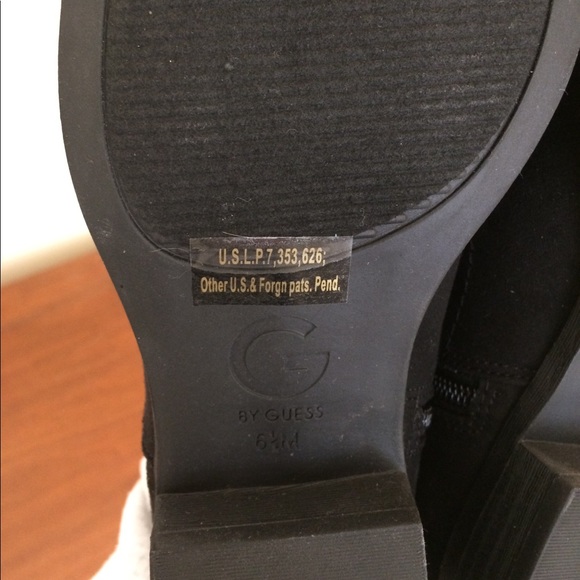 (Never worn!!) G By GUESS Black Ankle Booties - Picture 4 of 4